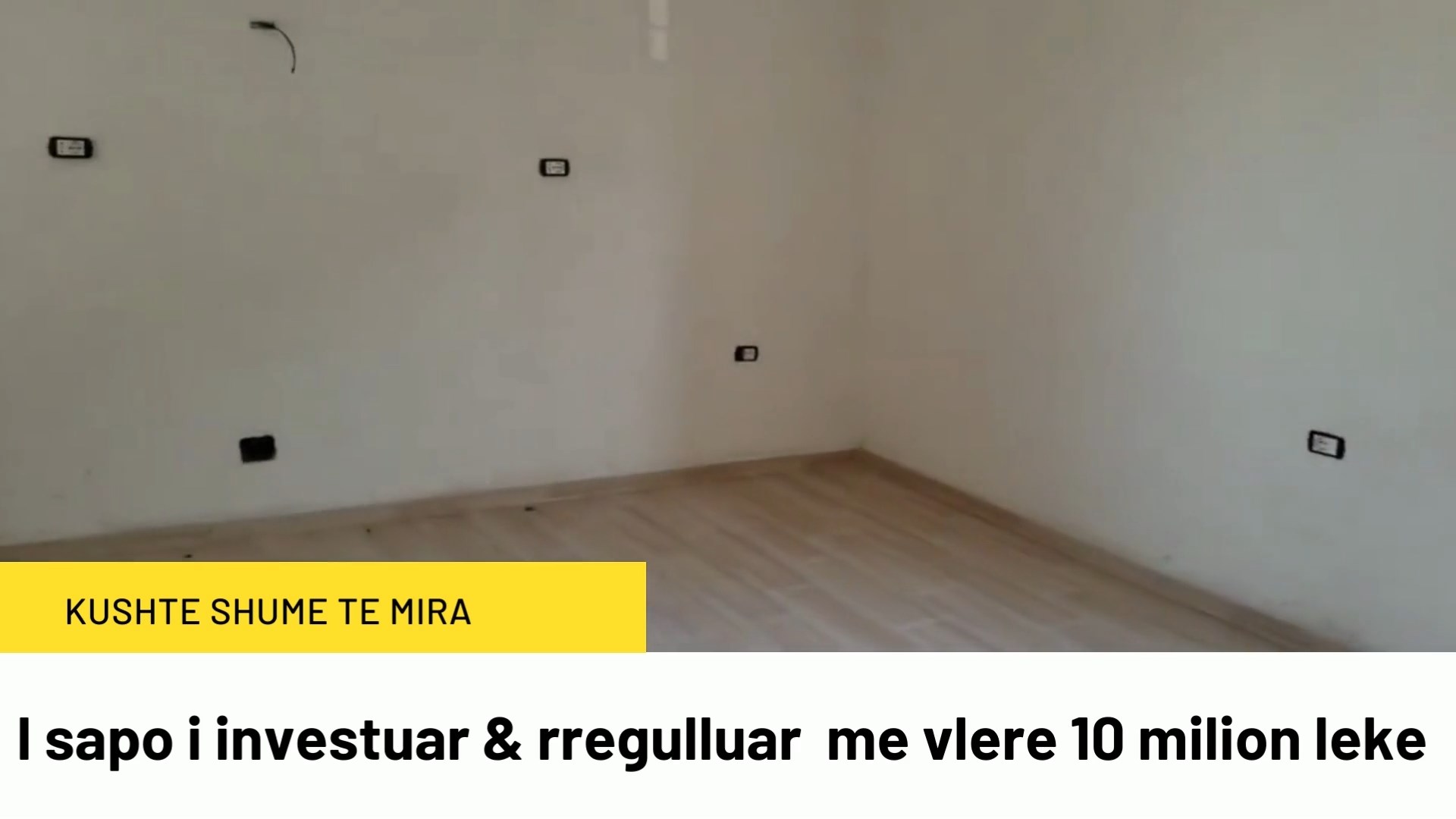 Shitet Apa 1+1 ,kati i 3 -te i sapo investuar