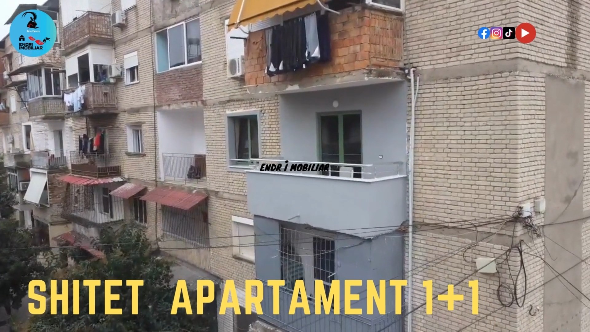 Shitet Apa 1+1 ,kati i 3 -te i sapo investuar