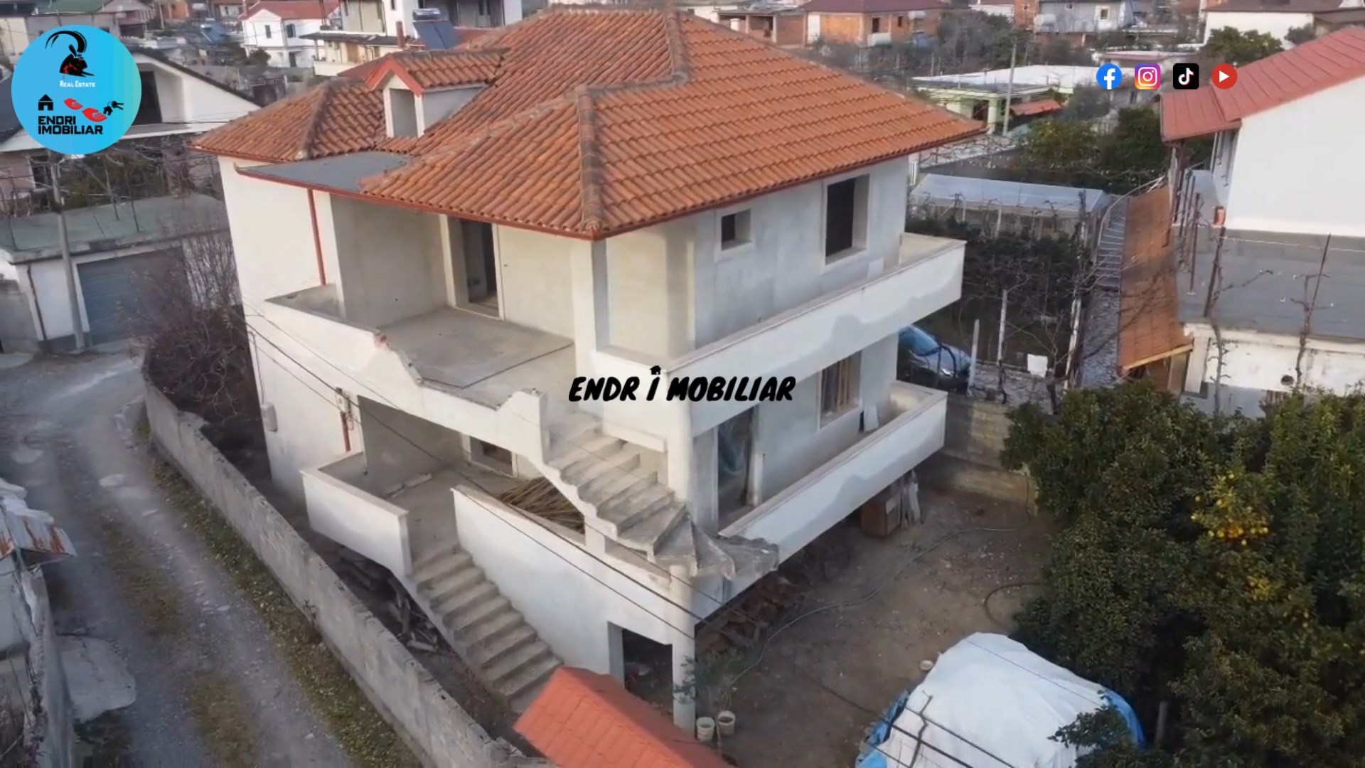 SHITET SHTEPI PRIVATE 2-kateshe ndertim i ri 5-vjecar