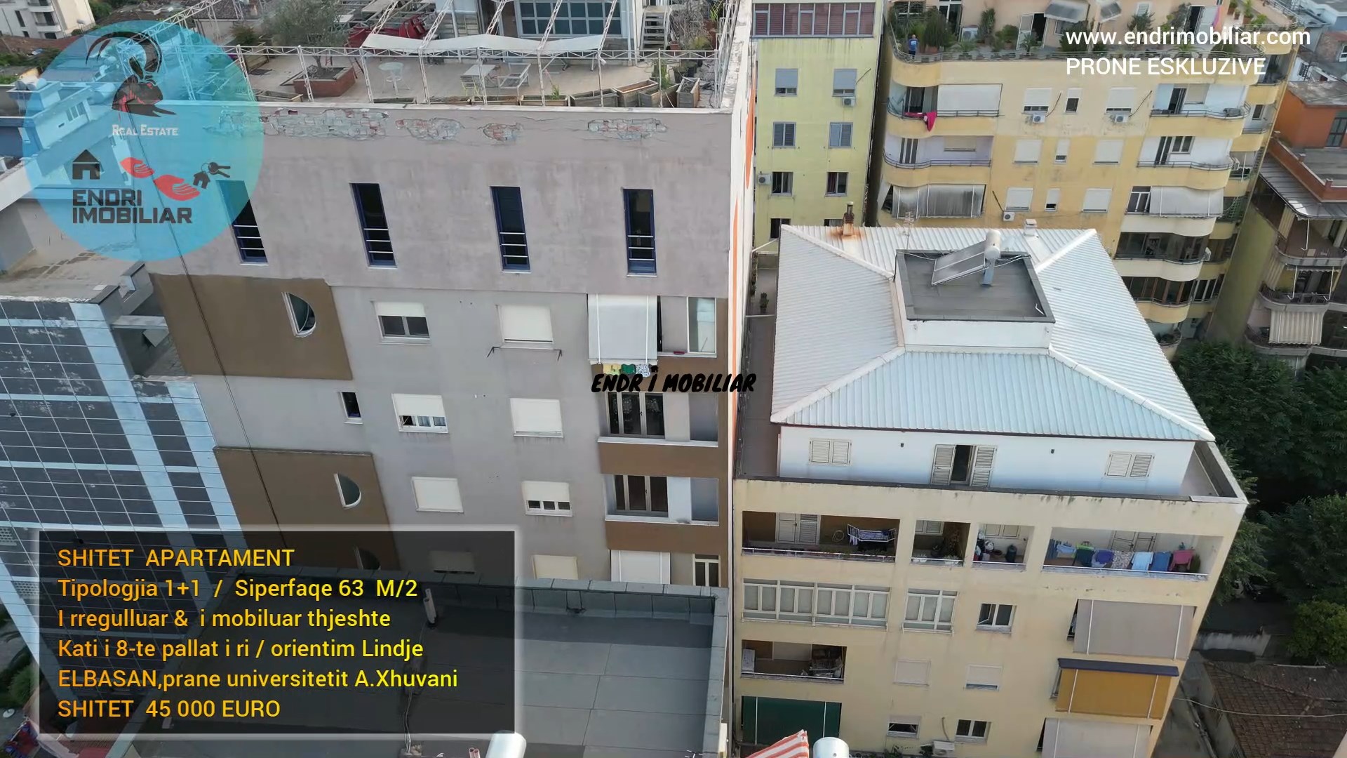 SHITET APARTAMENT 1+1 ,, 63 M2